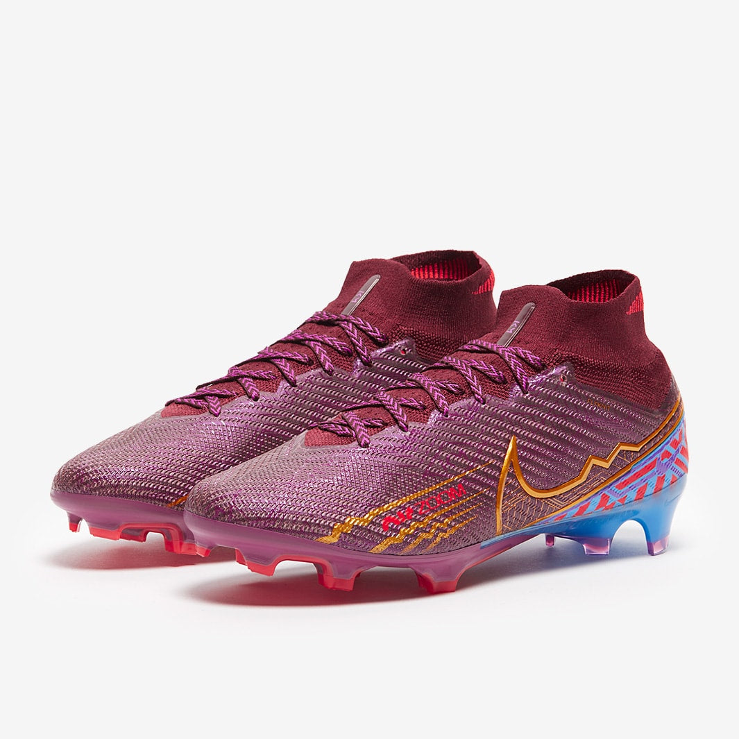 נעלי כדורגל מקצועיות נייק - NIKE AIR ZOOM MERCURIAL SUPERFLY 9 MBAPPE FG