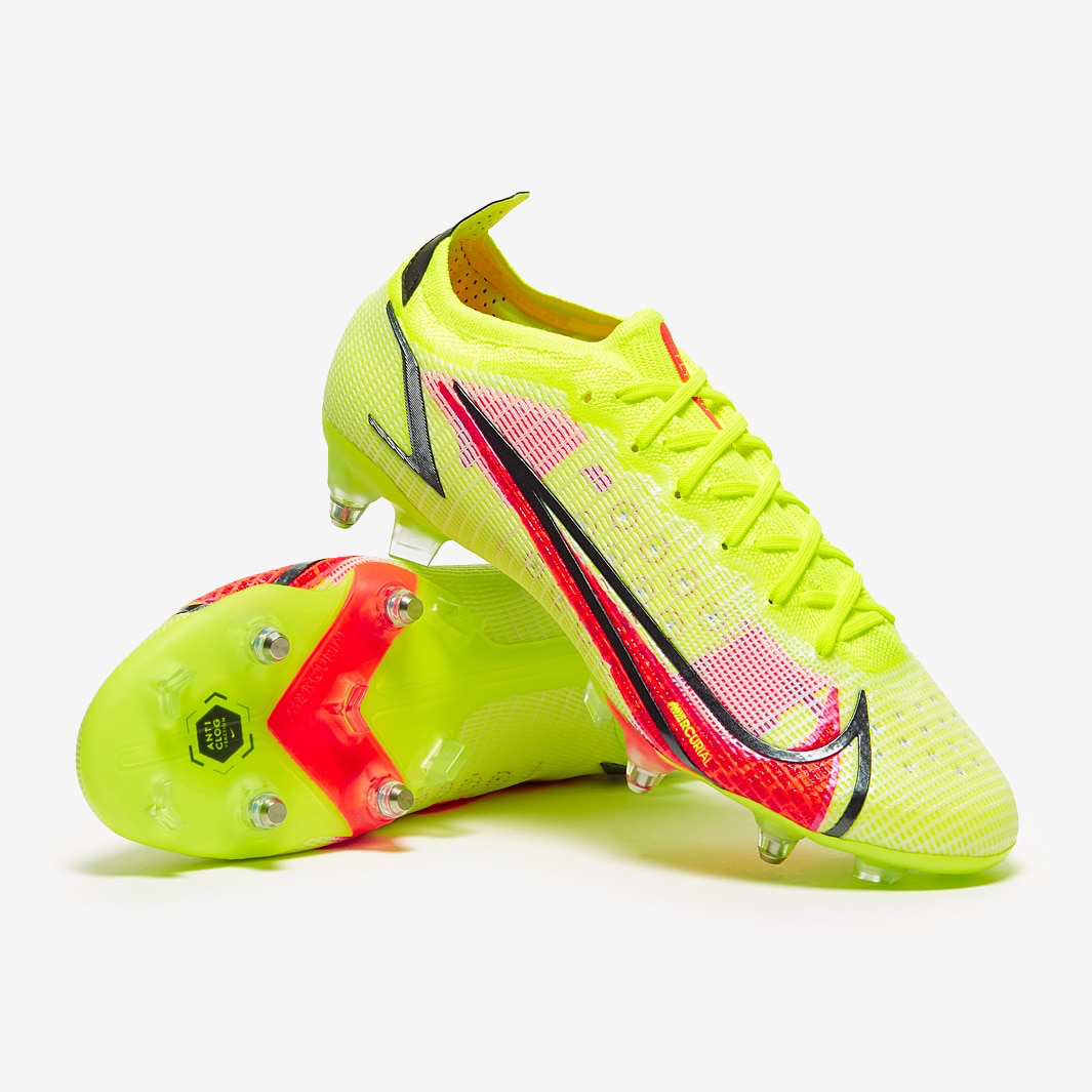 נעלי כדורגל פקקים מקצועיות נייק - NIKE MERCURIAL VAPOR 14 ELITE SG – PRO ANTI CLOG