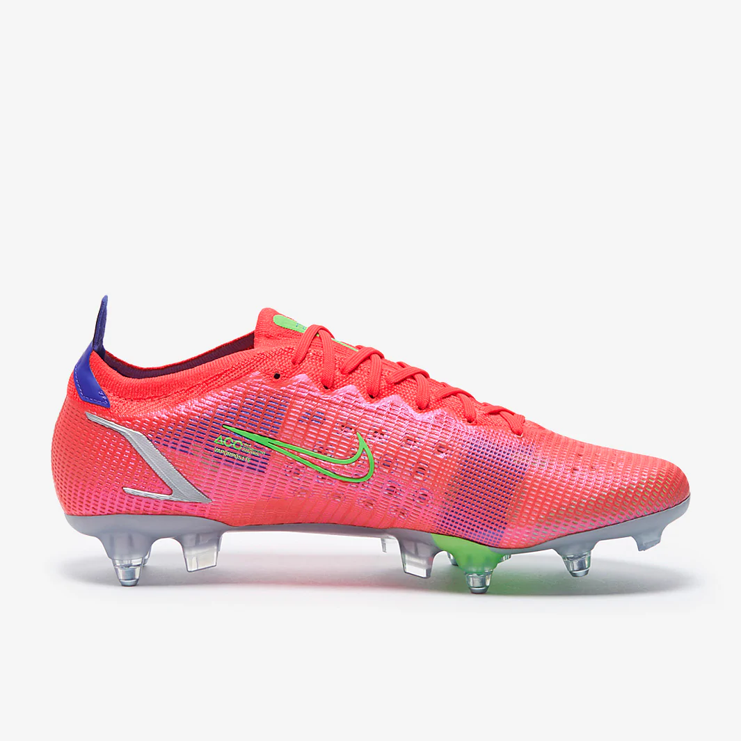 נעלי כדורגל פקקים מקצועיות נייק - NIKE MERCURIAL VAPOR 14 ELITE SG – PRO ANTI CLOG