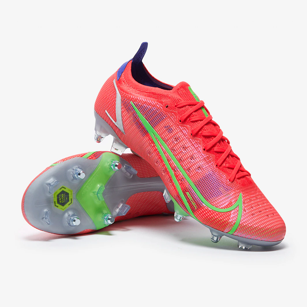 נעלי כדורגל פקקים מקצועיות נייק - NIKE MERCURIAL VAPOR 14 ELITE SG – PRO ANTI CLOG