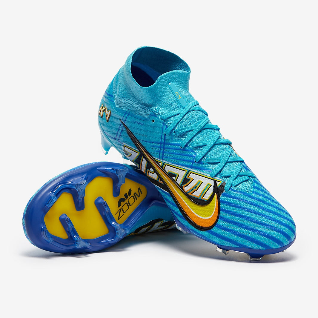 נעלי כדורגל מקצועיות נייק - NIKE AIR ZOOM MERCURIAL SUPERFLY 9 KYLIAN MBAPPE 2023-24 FG [keyword]