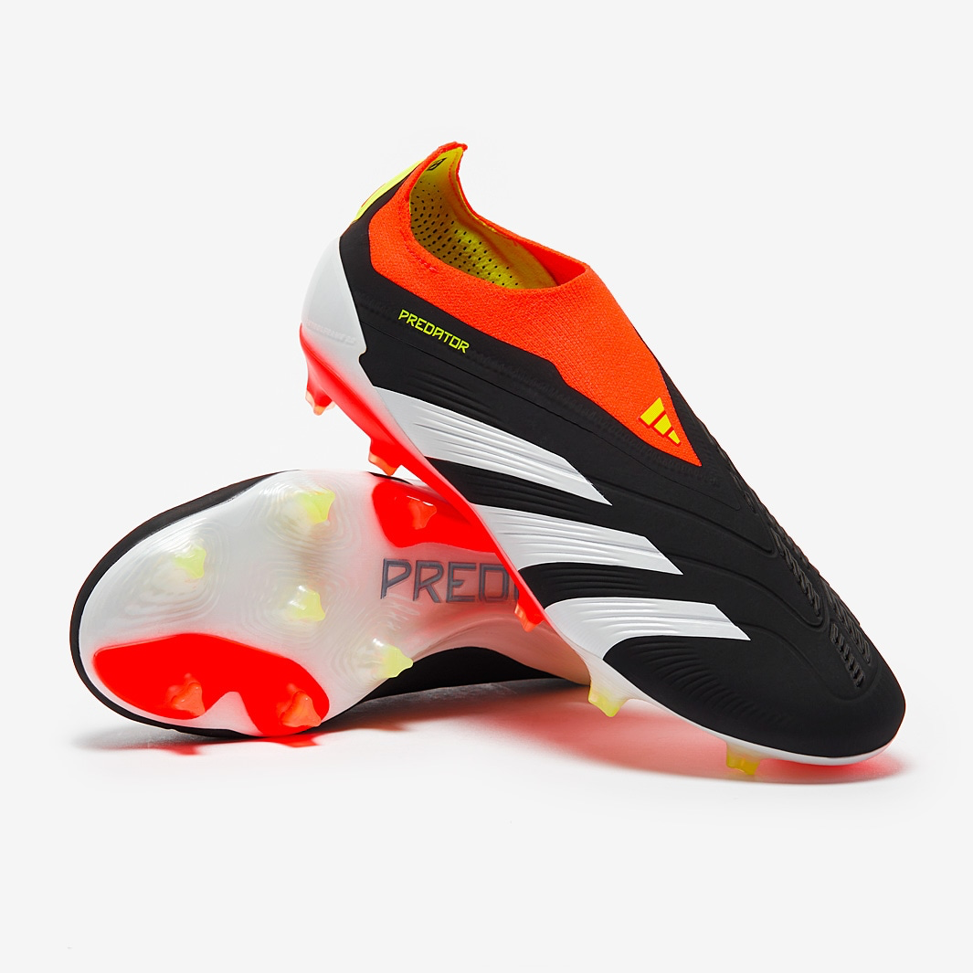 נעלי כדורגל מקצועיות אדידס - ADIDAS PREDATOR ELITE LACELESS “SOLAR ENERGY” FG