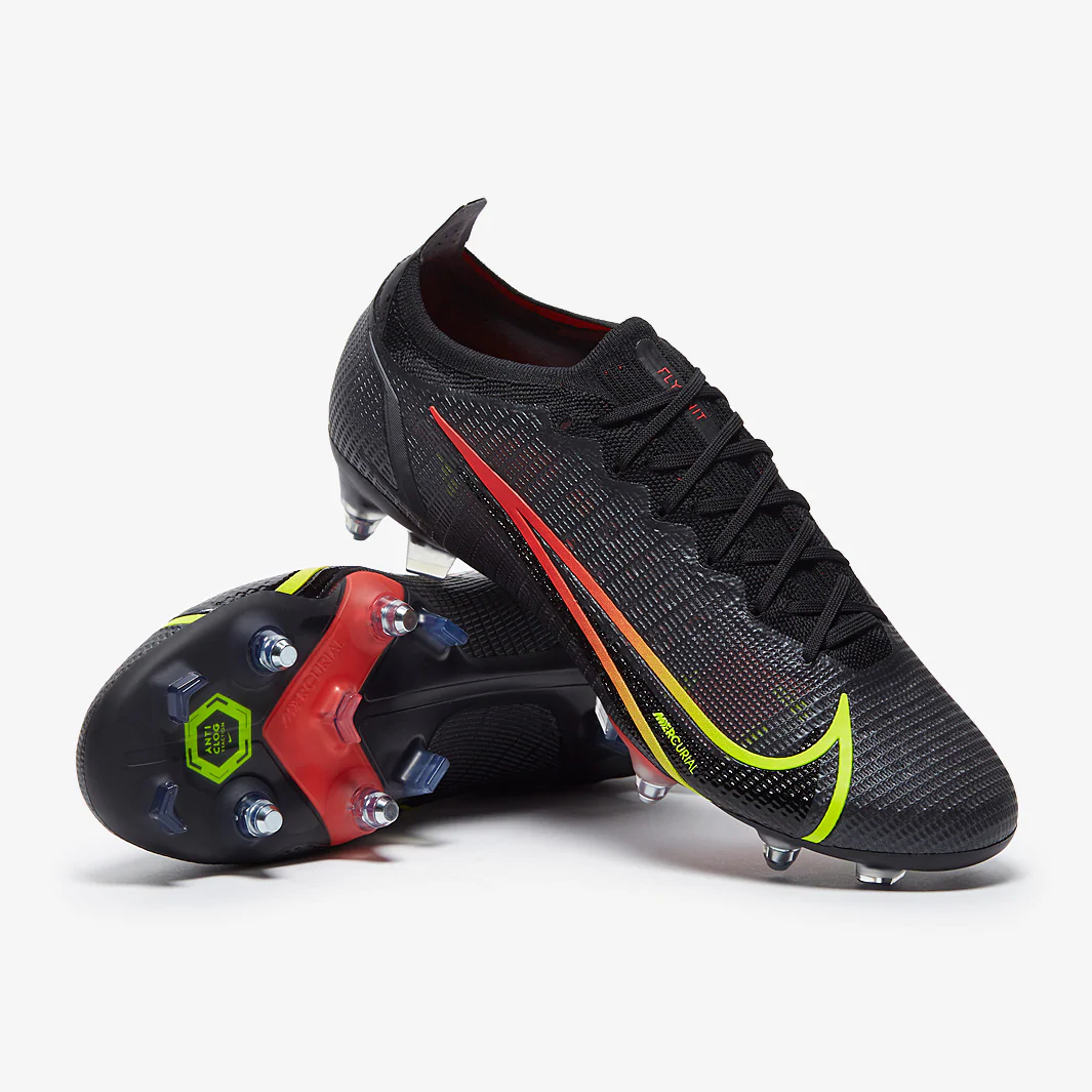 נעלי כדורגל מקצועיות נייק - NIKE MERCURIAL VAPOR 14 ELITE SG – PRO ANTI CLOG